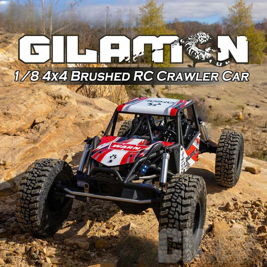 AXIAL 1/8 AXP8 Gilamon 2.2 RC Crawler 1/8 4x4 Brushed RTR Electric Remote Control Model Car Off-road Vehicle Adult Children Toy