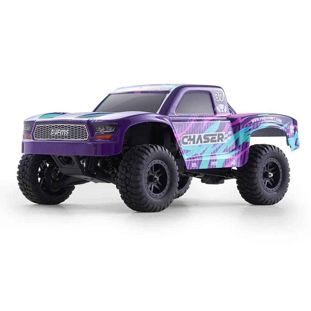 FMS 1/24 FSC24 Chaser Short Course Truck RTR 4WD RC Remote Control Vehicle Electric Off Road Vehicle Model Adult Children's Toys