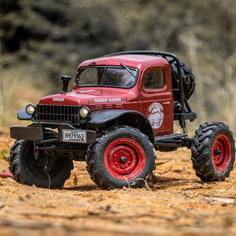 FMS 1/24 POWER WAGON FCX24 RC Car Semi-truck Crawler Climbing Car Hard Shell Four-wheel Drive  Buggy Car Model