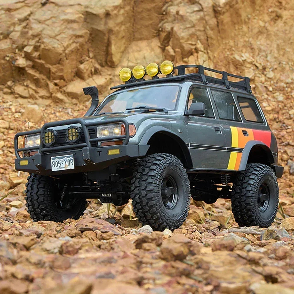 FMS  FCX10 LC80 Land Cruiser 1/10 RC Electric Remote Control Model Car Rock Crawler Adult Children's Toys