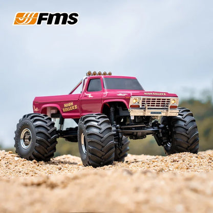 FMS FCX24 RC Car 1/24 MAX SMASHER 2S Smasher Remote Control Climbing Car Four-wheel Drive Simulation Pickup Climbing Car Boy Toy