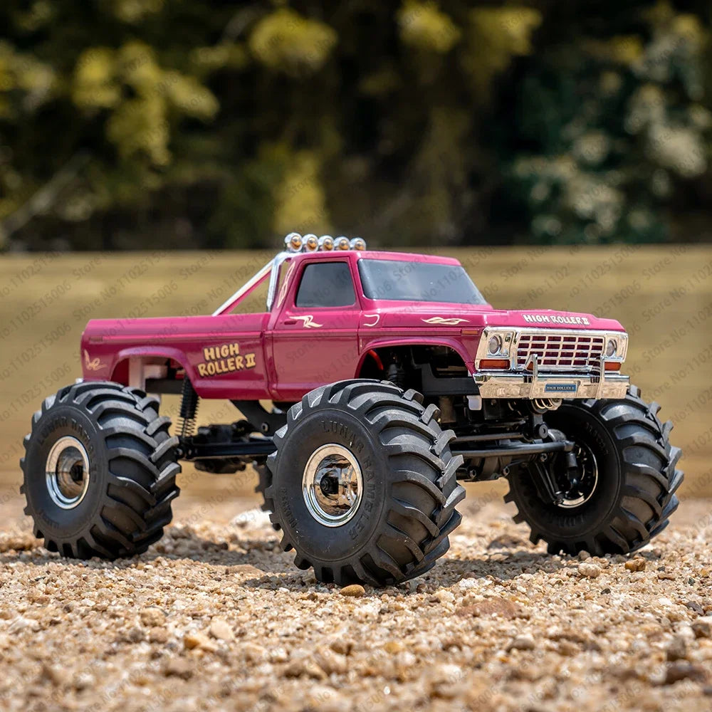 FMS FCX24 RC Car 1/24 MAX SMASHER 2S Smasher Remote Control Climbing Car Four-wheel Drive Simulation Pickup Climbing Car Boy Toy