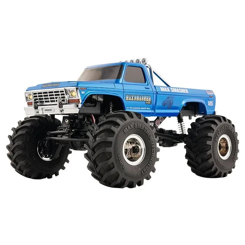 FMS FCX24 RC Car 1/24 MAX SMASHER 2S Smasher Remote Control Climbing Car Four-wheel Drive Simulation Pickup Climbing Car Boy Toy