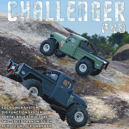 RGT CHALLENGER EX86170 PRO RC Crawler 4WD RTR 1/10 RC Electric Remote Control Model Car Off-Road Buggy Adult Kids Toys