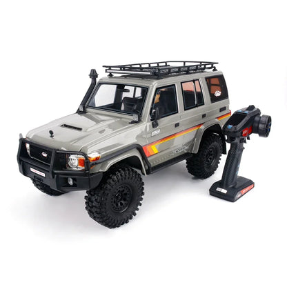 RGT EX86190 Rescuer Simulation LC76 4WD RTR Two-Speed Shift 1/10 RC Electric Remote Control Model Car Adult Children Toys