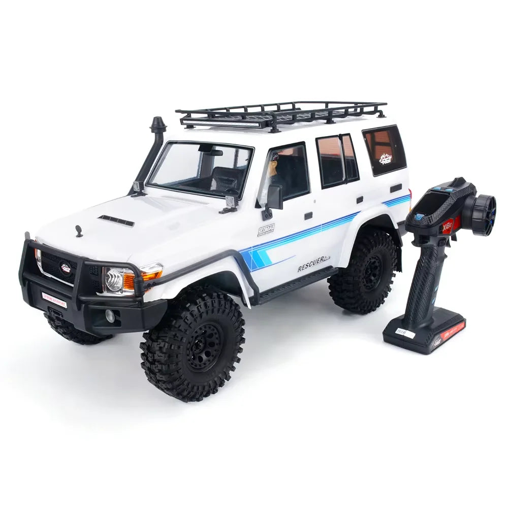 RGT EX86190 Simulation LC76 1/10 RC Electric Remote Control 4WD Climbing Model Car Crawler RTR 2.4GHZ Two-Speed Shift