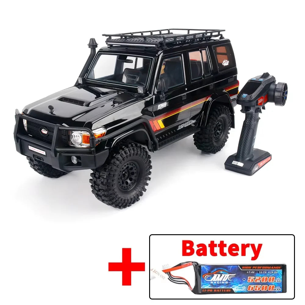 RGT EX86190 Simulation LC76 1/10 RC Electric Remote Control 4WD Climbing Model Car Crawler RTR 2.4GHZ Two-Speed Shift