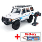 RGT EX86190 Simulation LC76 1/10 RC Electric Remote Control 4WD Climbing Model Car Crawler RTR 2.4GHZ Two-Speed Shift