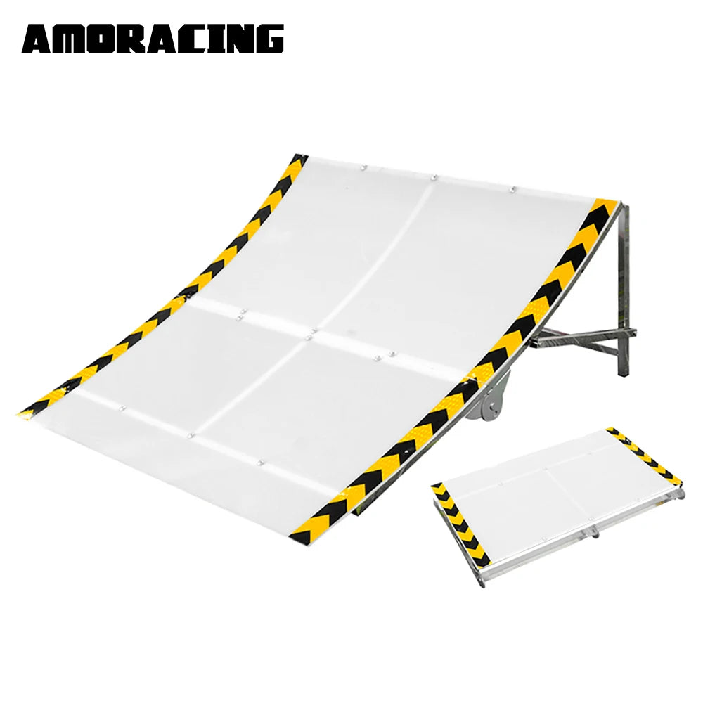 Nylon Board Slope Folding Jumping Platform for 1/10 1/8 1/7 RC Model Car Off-road Racing Buggy Monster Truck Racing Track Tools