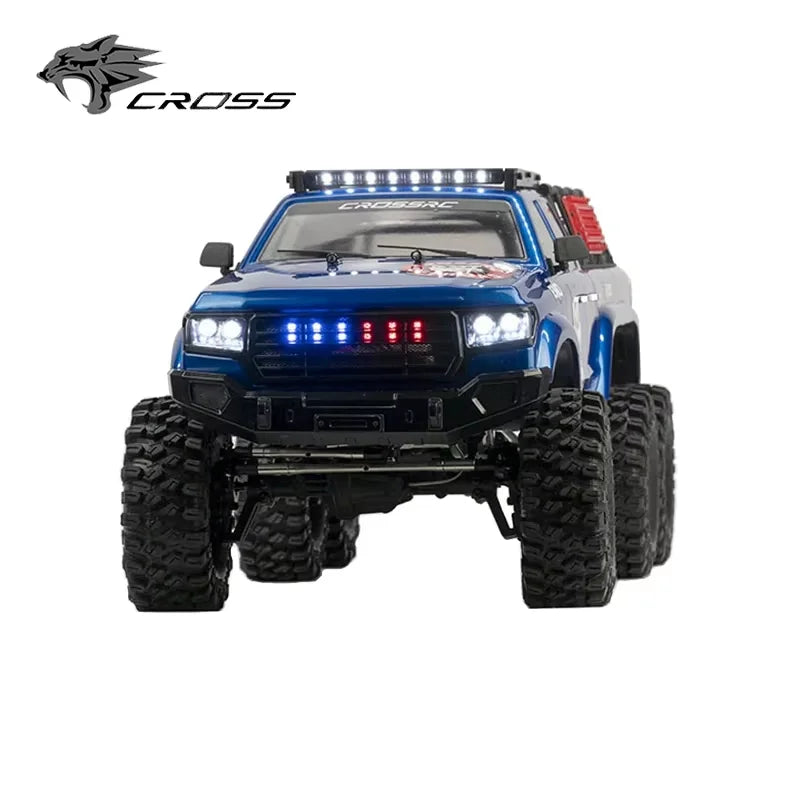 CROSSRC AT6 6X6 6WD 1/10 RC Electric Remote Control Model Off-Road Car Crawler RTR KIT Adult Toys