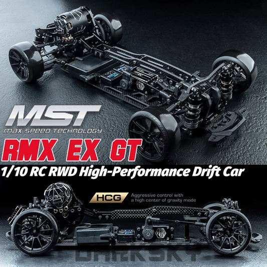 MST 532212 RMX EX GT RWD 1/10 RC Electric Remote Control Model Car Drift Racing KIT Empty Frame Adult Children's Toys