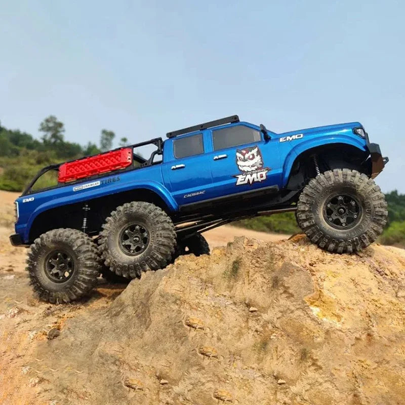 CROSSRC AT6 6X6 6WD 1/10 RC Electric Remote Control Model Off-Road Car Crawler RTR KIT Adult Toys