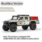 STOCK CROSSRC 2025 EMO X4 Big Leopard 4WD RTR 1/8 RC Electric Remote Control Model Car Crawler Road Rescue Vehicle