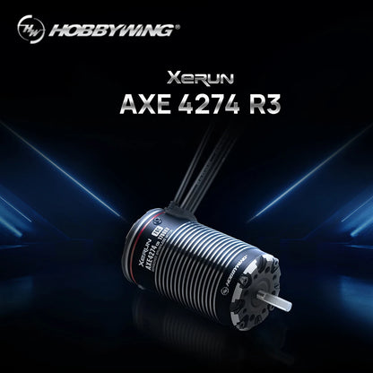 HOBBYWING XERUN AXE PLUS R3 135A ESC 4274 1700KV/2000KV Motor Brushless Sensored Combo for 1/8 1/6 RC Crawler Car SCX6 YK4082