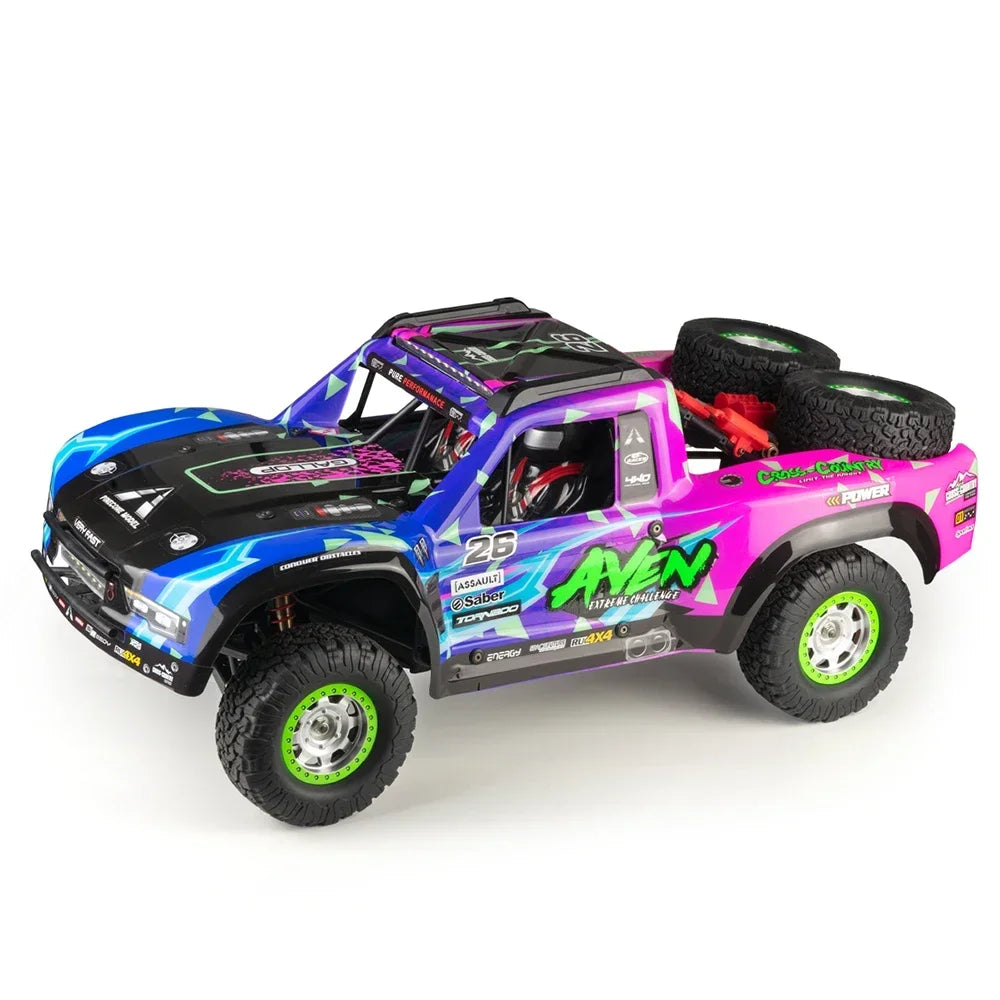 SG1002SE V2 1/10 RC Car Desert Off-road Short Card Brushless Remote Control Model Car High Speed 4WD Toys