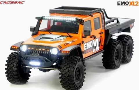 CROSSRC EMO XL2 6X6 RC Crawler 1/8 Electric Remote Control Model Car Brushed/Brushless/ATR/RTR Rock Crawler Adult Children's Toy