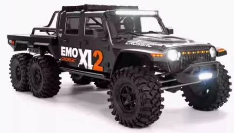 CROSSRC EMO XL2 6X6 RC Crawler 1/8 Electric Remote Control Model Car Brushed/Brushless/ATR/RTR Rock Crawler Adult Children's Toy