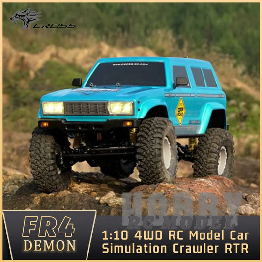 CROSSRC DEMON FR4 4WD RTR 1/10 RC Simulation Electric Remote Control Model Car Crawler Adult Children Toys