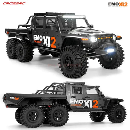 CROSSRC EMO XL2 6X6 RC Crawler 1/8 Electric Remote Control Model Car Brushed/Brushless/ATR/RTR Rock Crawler Adult Children's Toy