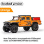 STOCK CROSSRC 2025 EMO X4 Big Leopard 4WD RTR 1/8 RC Electric Remote Control Model Car Crawler Road Rescue Vehicle