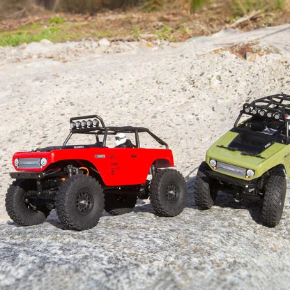 AXIAL AXI90081 SCX24 DEADBOLT 4WD ROCK RTR 2.4GHz 1/24 MINI RC Electric Remote Control Model Car Crawler Adult Children's Toys