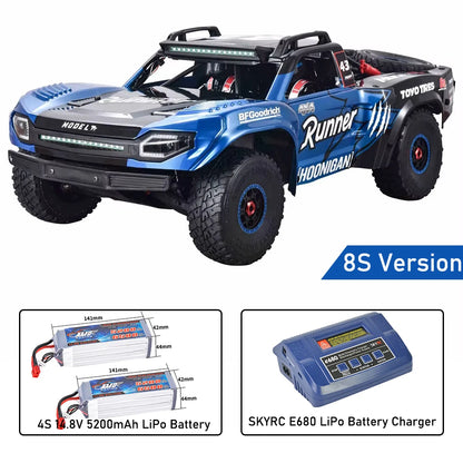 FSR MODEL TT 6S 8S Brushless 1/7 Scale RC Electric Remote Control Model Car Desert Truck RTR  Adults Children Toys