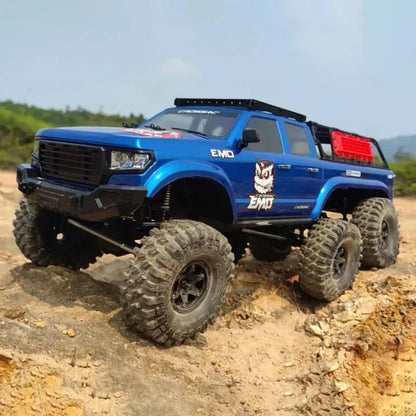 CROSSRC AT6 6X6 6WD 1/10 RC Electric Remote Control Model Off-Road Car Crawler RTR KIT Adult Toys