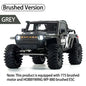 CROSSRC 2025 EMOX 4WD RTR Diff Lock Door Type Axle 1/8 RC Remote Control Model Car Crawler Buggy Adult Children's Toys