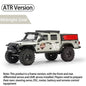 STOCK CROSSRC 2025 EMO X4 Big Leopard 4WD RTR 1/8 RC Electric Remote Control Model Car Crawler Road Rescue Vehicle