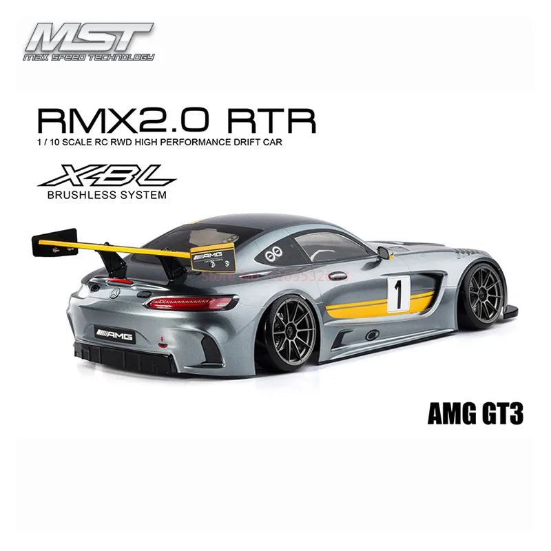 Mst 1/10 Drift Car Rmx 2.0 Rtr Finished Product Brushless Power Upgrade Amg Gt3 533715