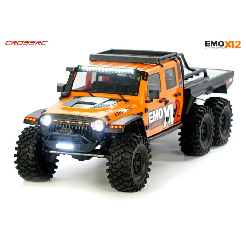 CROSSRC EMO XL2 6X6 RC Crawler 1/8 Electric Remote Control Model Car Brushed/Brushless/ATR/RTR Rock Crawler Adult Children's Toy