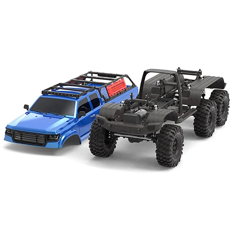 CROSSRC AT6 6X6 6WD 1/10 RC Electric Remote Control Model Off-Road Car Crawler RTR KIT Adult Toys