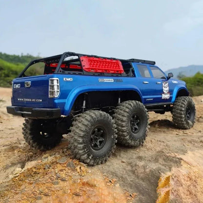 CROSSRC AT6 6X6 6WD 1/10 RC Electric Remote Control Model Off-Road Car Crawler RTR KIT Adult Toys