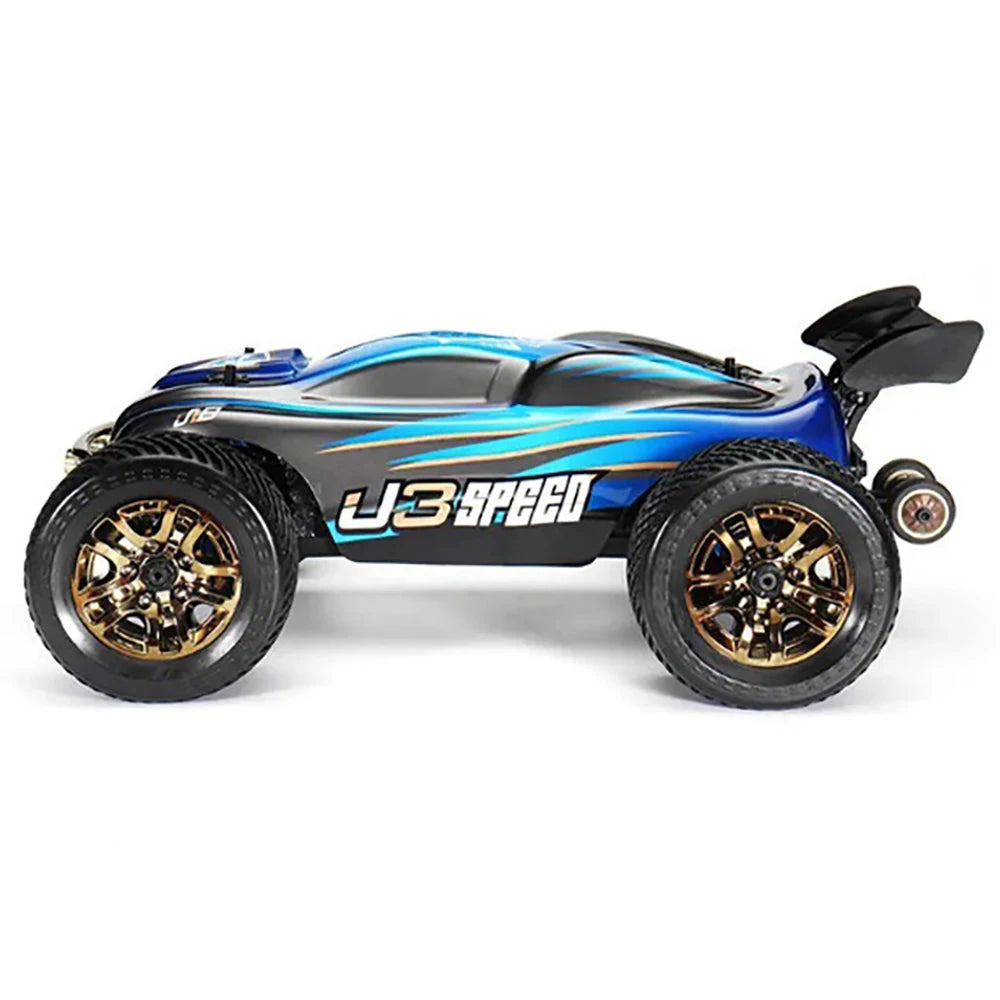 JLB Racing 1:10 2.4CHz 4WD Racing Truck J3 Speed Brushless Electric Head-up Somersault Remote Control Buggy Off-road Vehicle