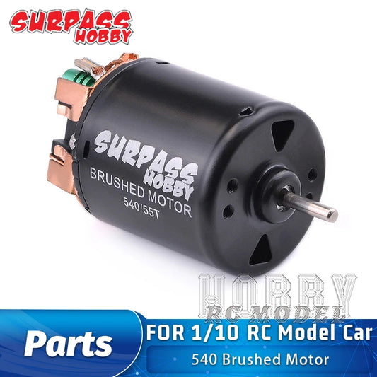 Surpass Hobby Large Torque 540 Brushed Motor 1/10 1/8 RC Model Car Crawler AXIAL SCX10 90045 90059