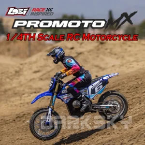 LOSI Promoto-MX RC Motorcycle 1/4 Simulated Electric RC Car RTR LOS06000 LOS06002