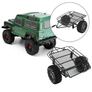 Heavy Duty Metal RC Trailer Car for Axial SCX10 90 CC01 Rock