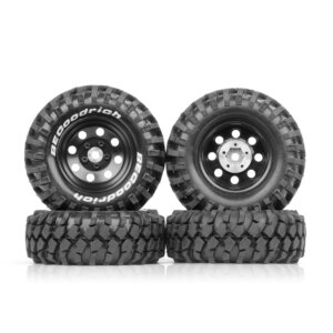 PYFORE 4Pcs 1/10 Clawer Tyre Diameter 100mm  For Demon SG4 SP4 RGT W154/W158