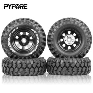 PYFORE 4Pcs 1/10 Clawer Tyre Diameter 100mm For Demon SG4 SP4 FMS NT4  W155/W156