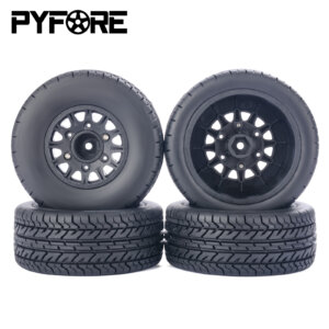 PYFORE 1/8 1/10 Short Car Tyres Diameter 110mm Universal For  REMO Traxxas W21/W29