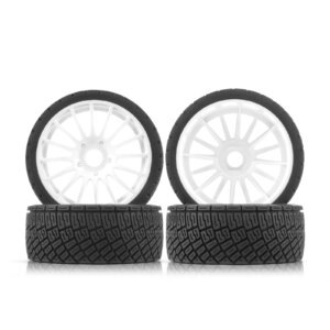 PYFORE 1/7 1/8 Rally Tyre Diameter 100mm For FSR Mustang KM MJX W213
