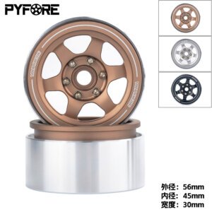 4Pcs RC Crawler Hubs 56 *30mm With 12mm Hex Adapter Y21